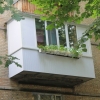 Наружная отделка балкона пластиковой вагонкой  